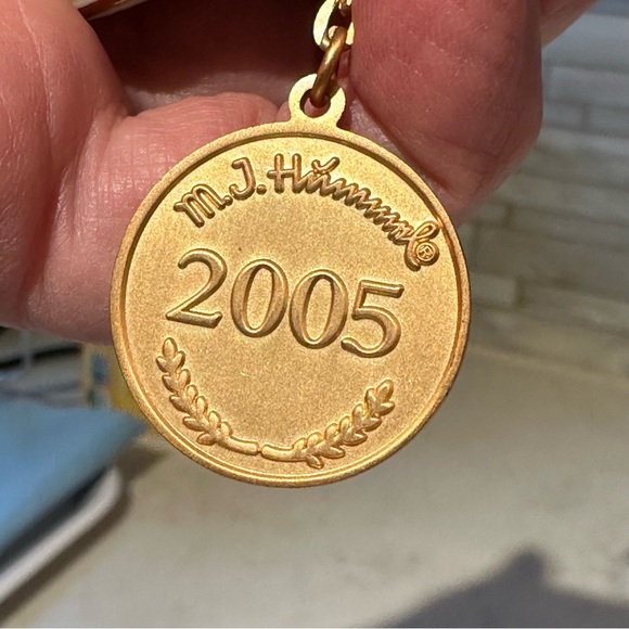 M.J. Hummel 2005 Christmas Star Ornament Snowman & Boy Danbury Mint - Picture 6 of 8